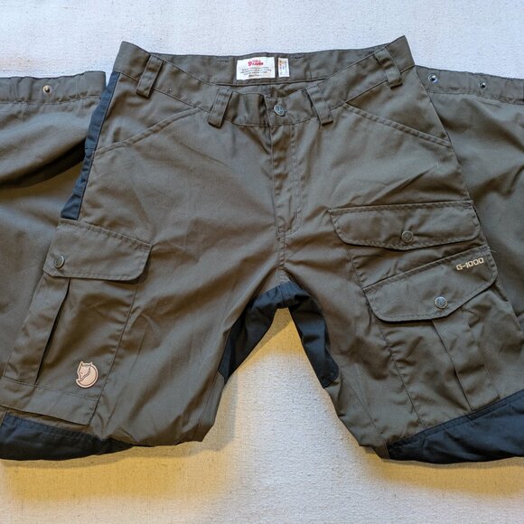 Fjallraven Vidda Pro Hiking Pants Men's Medium - Picture 6 of 6